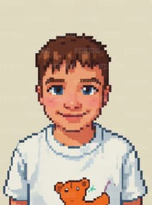 Ejemplo de un retrato generado